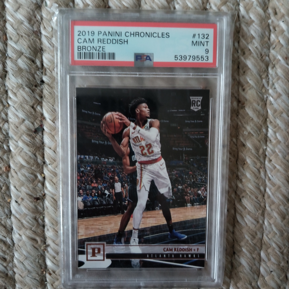 2019 Graded PSA Panini Chronicles Cam Reddish Rookie Card